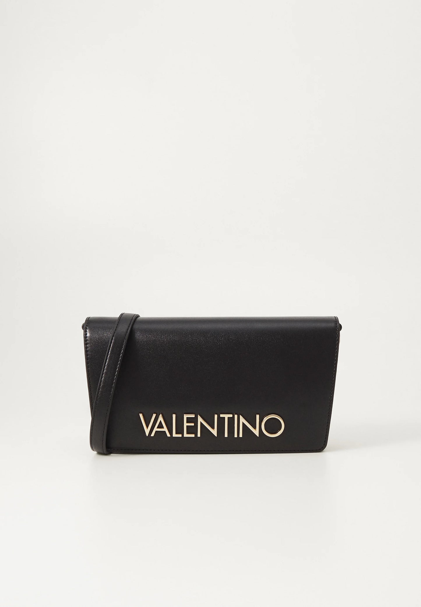 Valentino Schoudertas – Zwart met Goudkleurig Logo