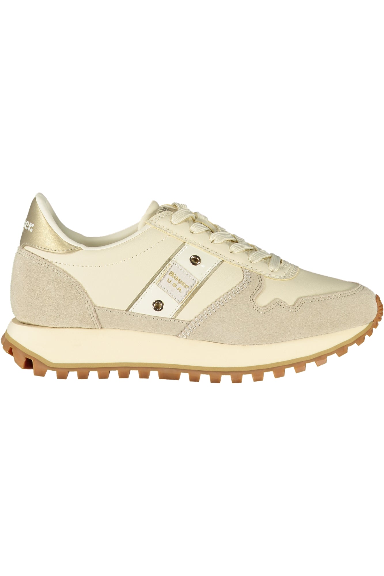 BLAUER WOMEN'S BEIGE SPORTS SHOES