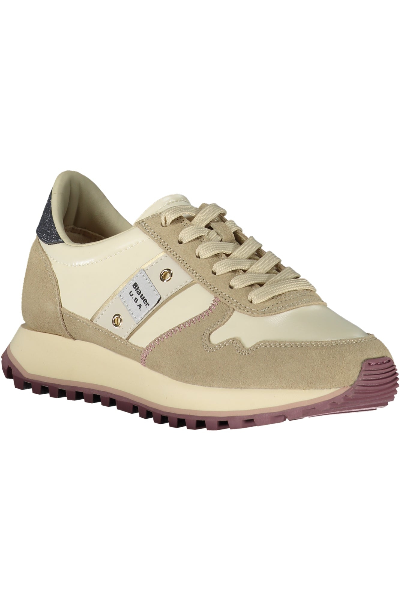 BLAUER WOMEN'S BEIGE SPORTS SHOES