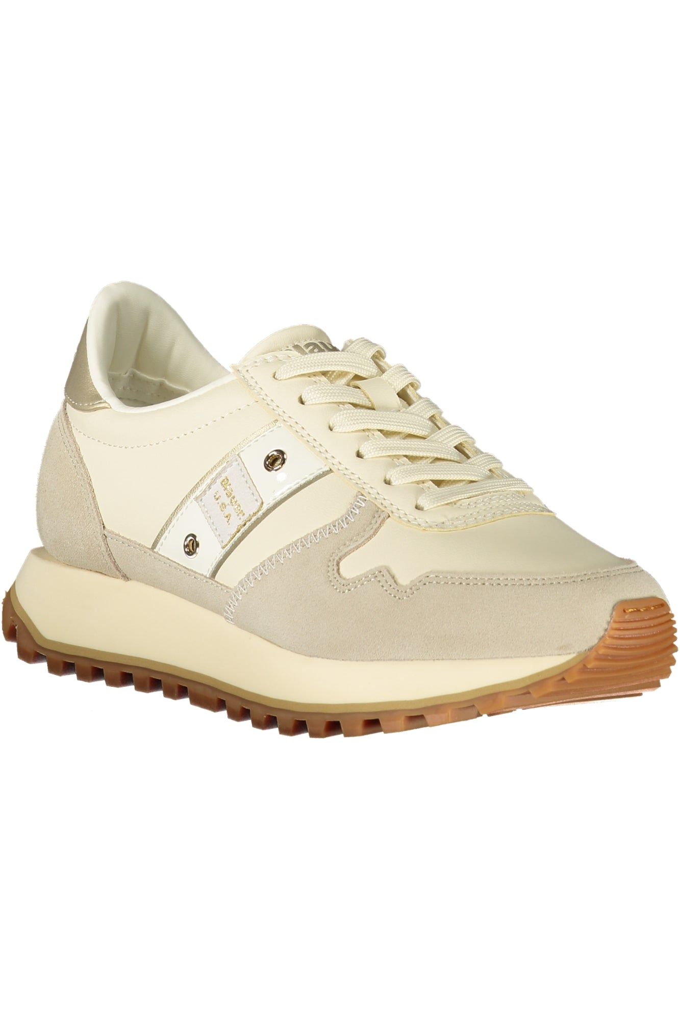 BLAUER WOMEN'S BEIGE SPORTS SHOES