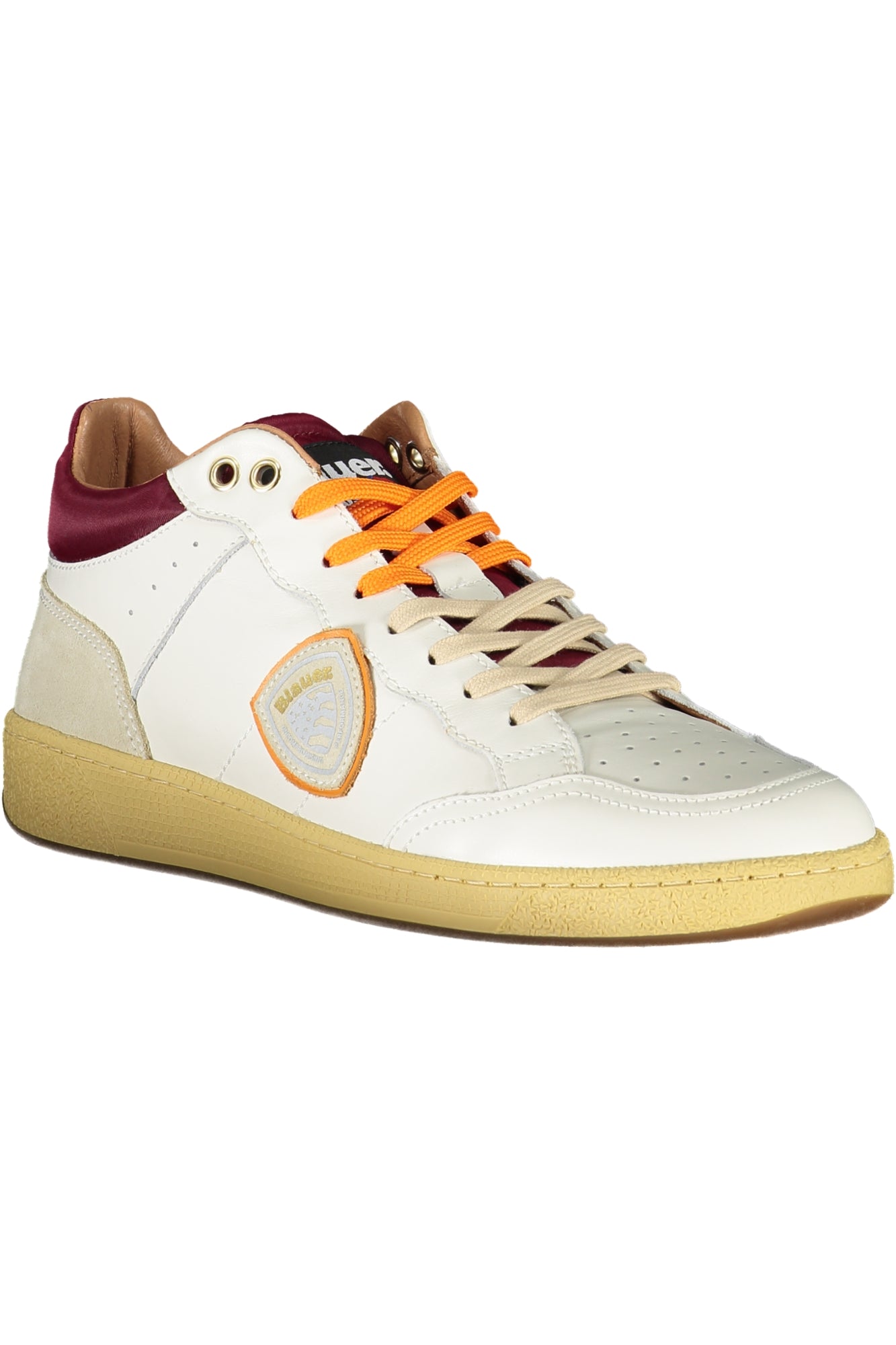 BLAUER WHITE MEN'S SPORTS SHOES