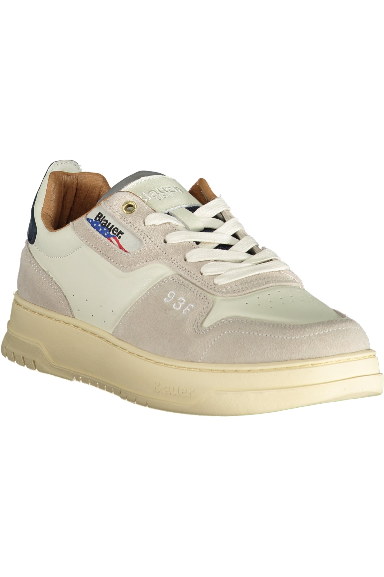 BLAUER SPORTS SHOES MEN WHITE