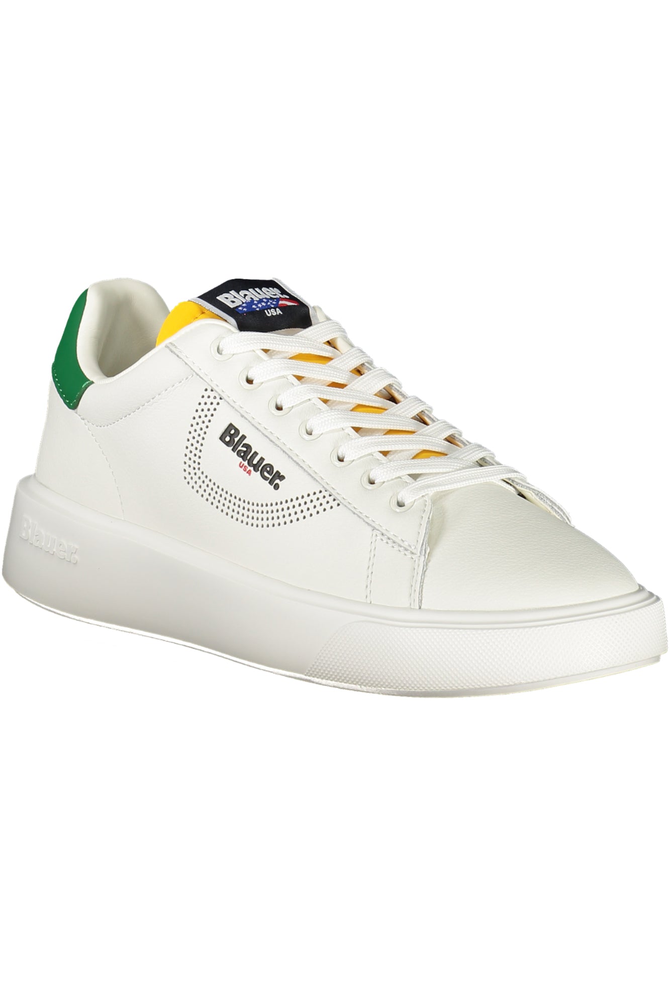 BLAUER SPORTS SHOES MEN WHITE