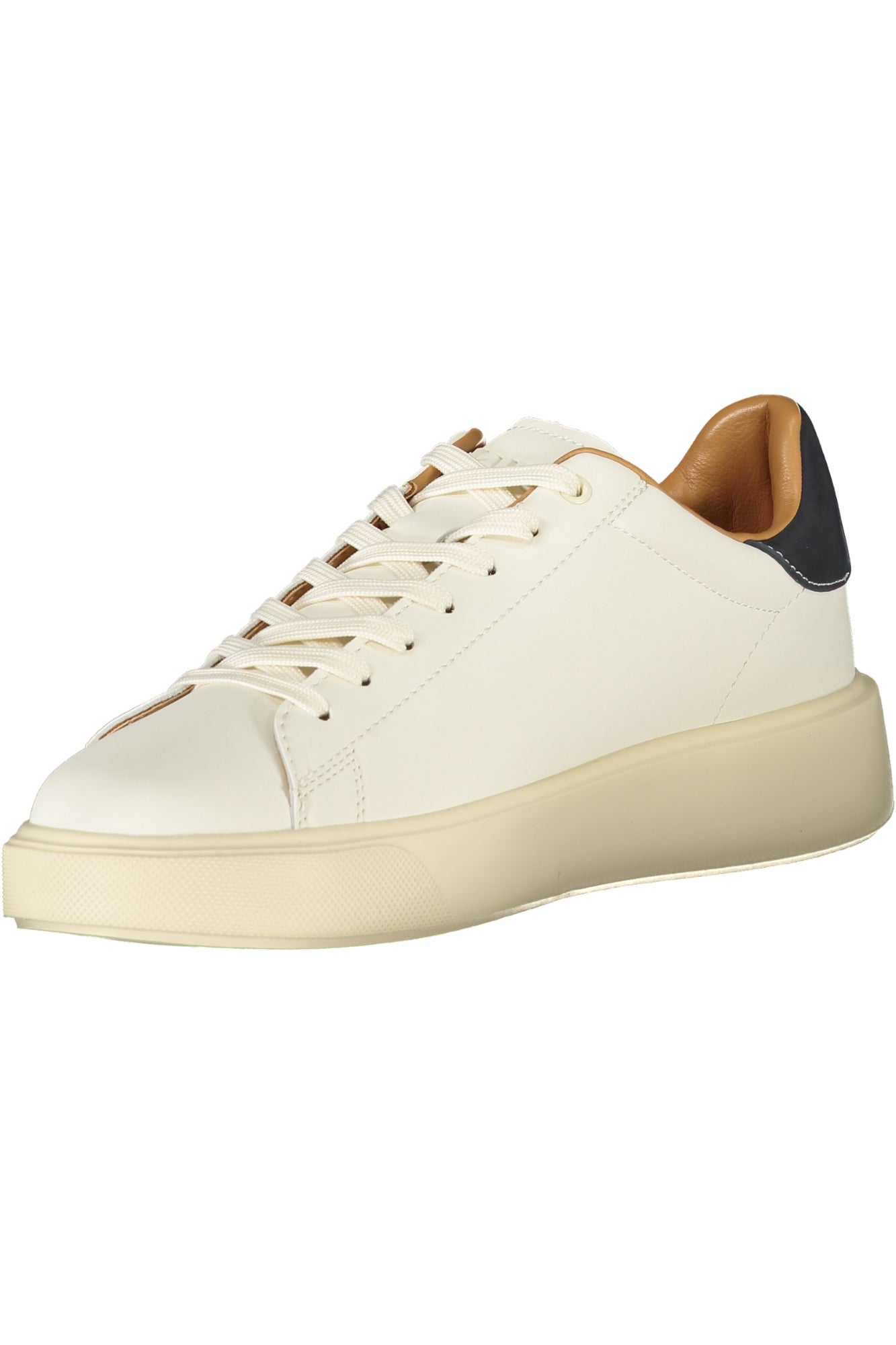 BLAUER MEN'S WHITE SPORTS SHOES