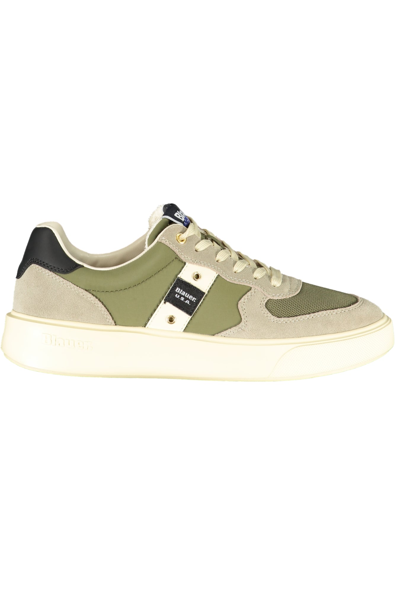 BLAUER SPORTS SHOES MEN GREEN