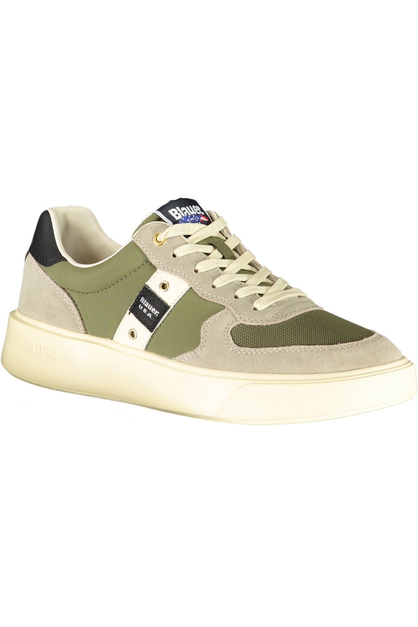 BLAUER SPORTS SHOES MEN GREEN