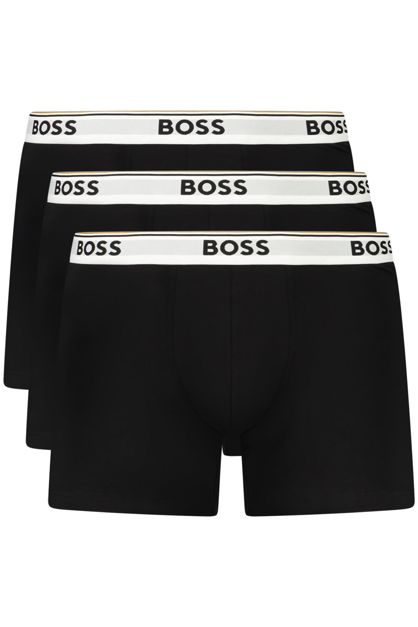BOSS MEN'S BLACK BOXER
