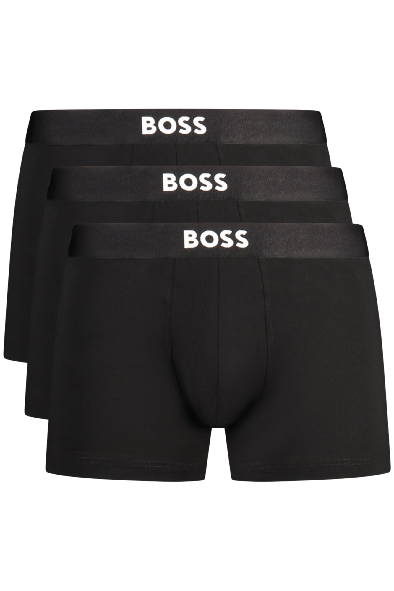 BOSS MEN'S BLACK BOXER