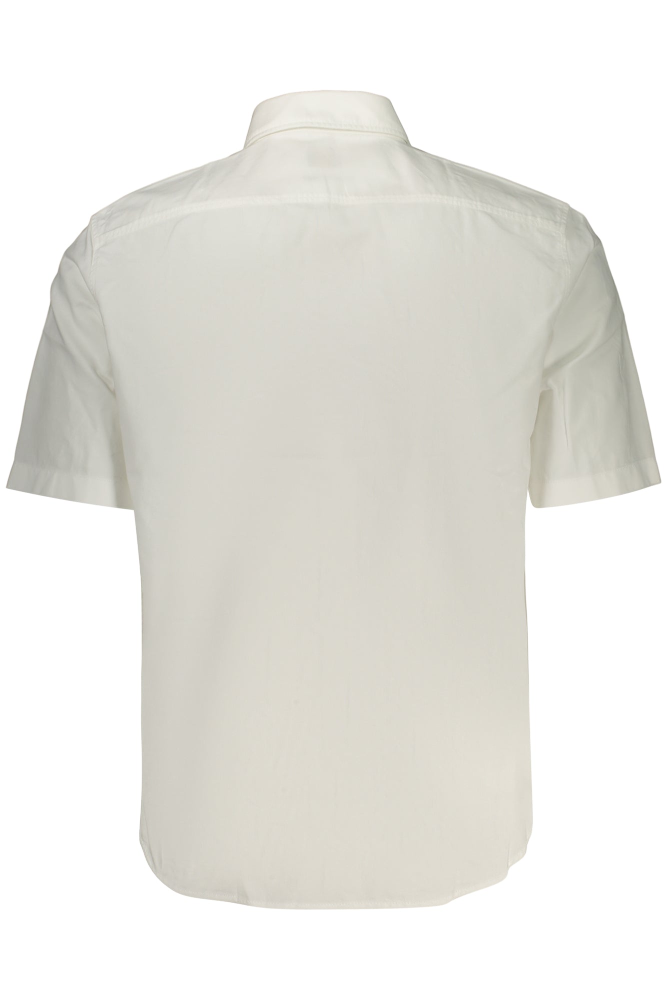 BOSS MEN'S SHORT-SLEEVED WHITE SHIRT