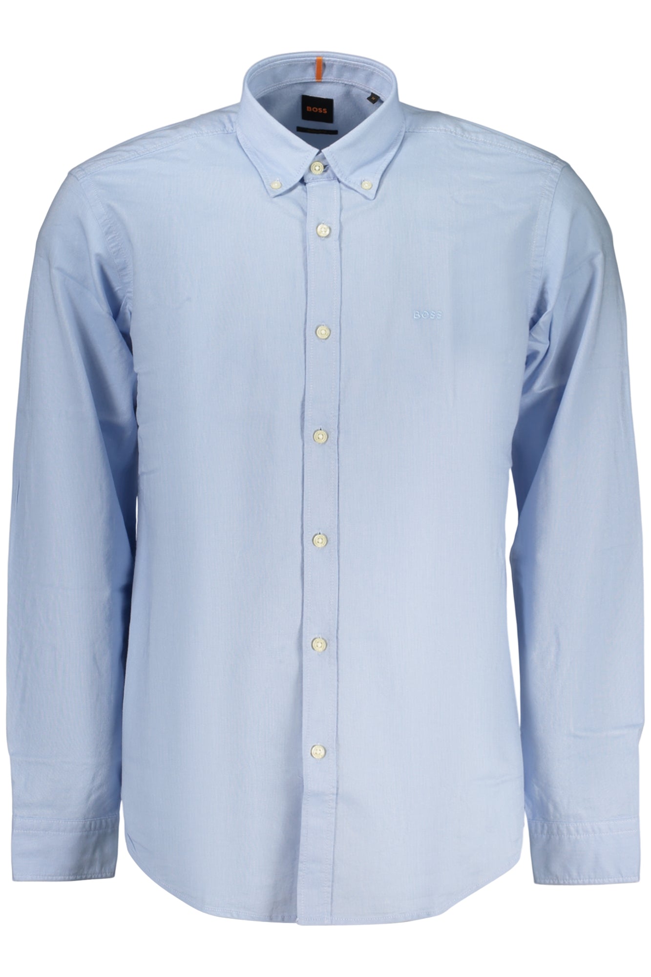 BOSS MEN'S LONG-SLEEVED SHIRT, BLUE