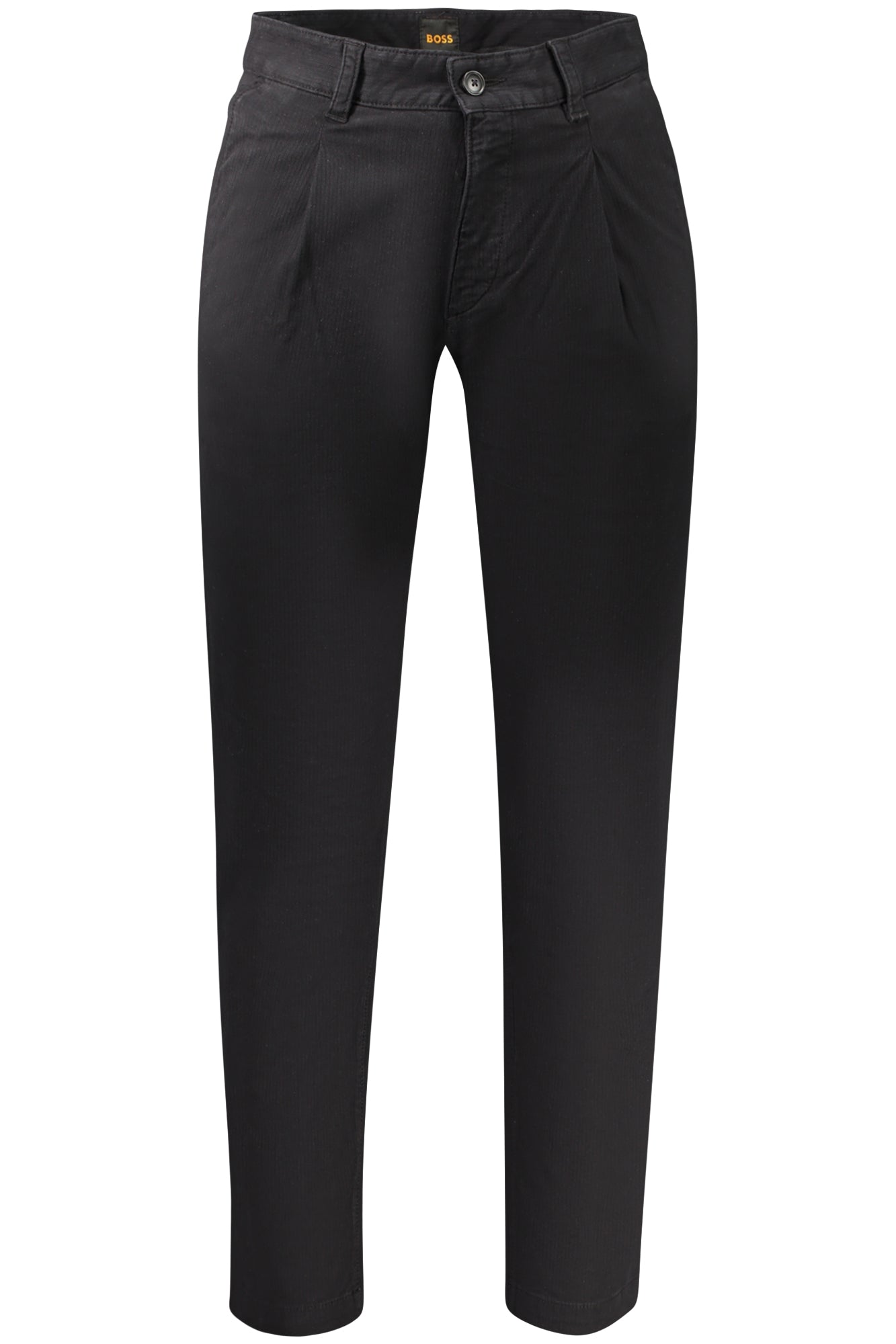 BOSS MEN'S BLACK TROUSERS