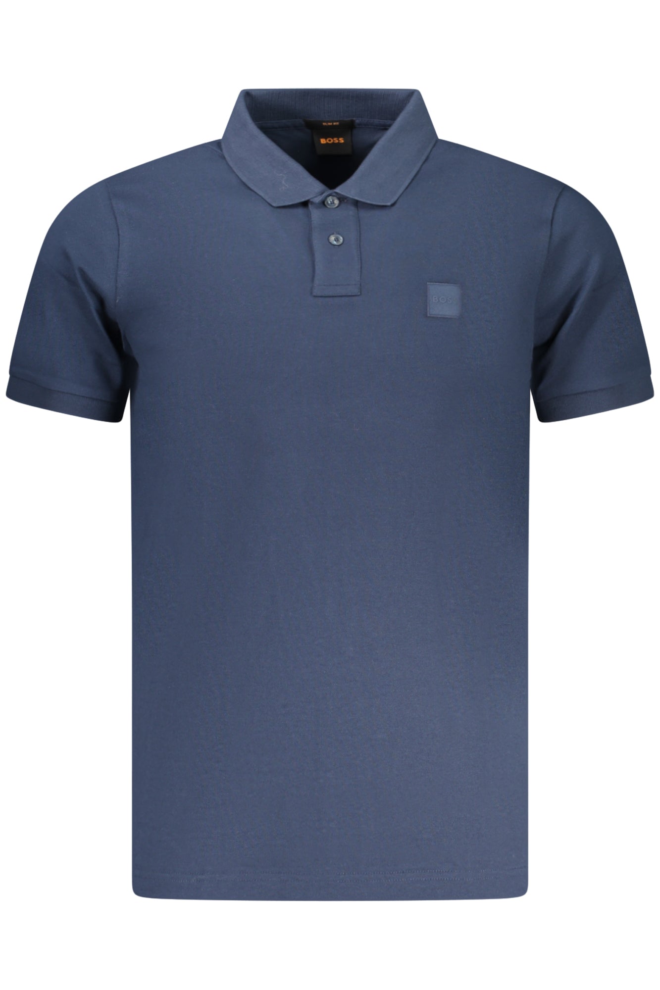 BOSS MEN'S SHORT-SLEEVE POLO SHIRT, BLUE