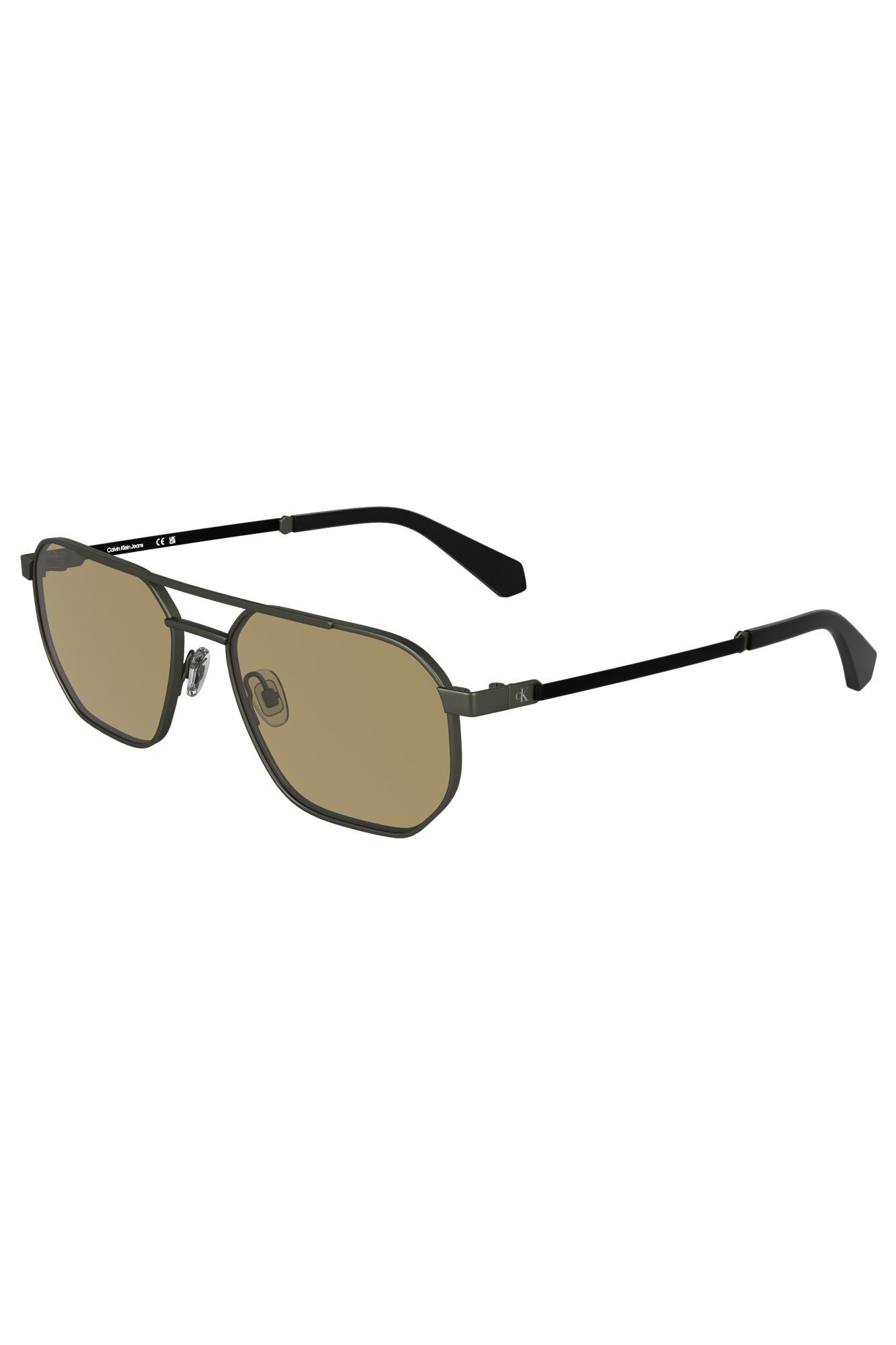 CALVIN KLEIN MEN'S SUNGLASSES BRONZE