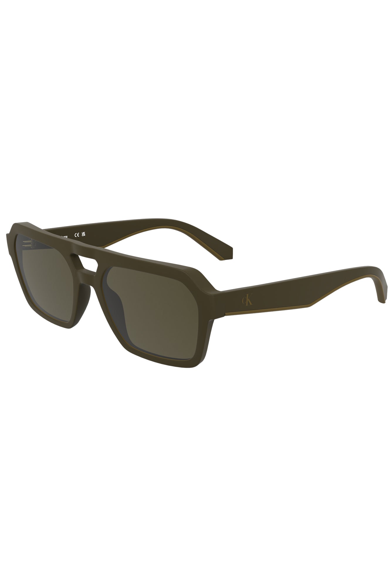 CALVIN KLEIN MEN'S SUNGLASSES BROWN