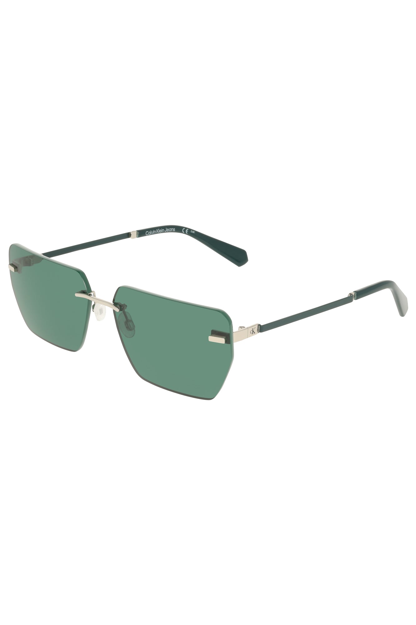 CALVIN KLEIN MEN'S SUNGLASSES GREEN