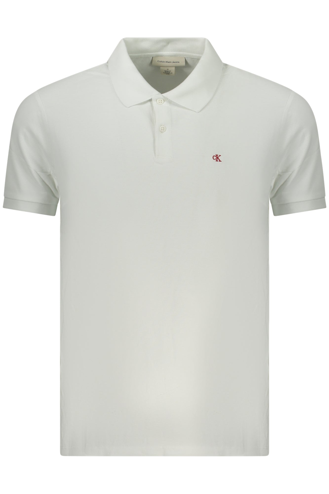 CALVIN KLEIN POLO SHORT SLEEVE MEN WHITE
