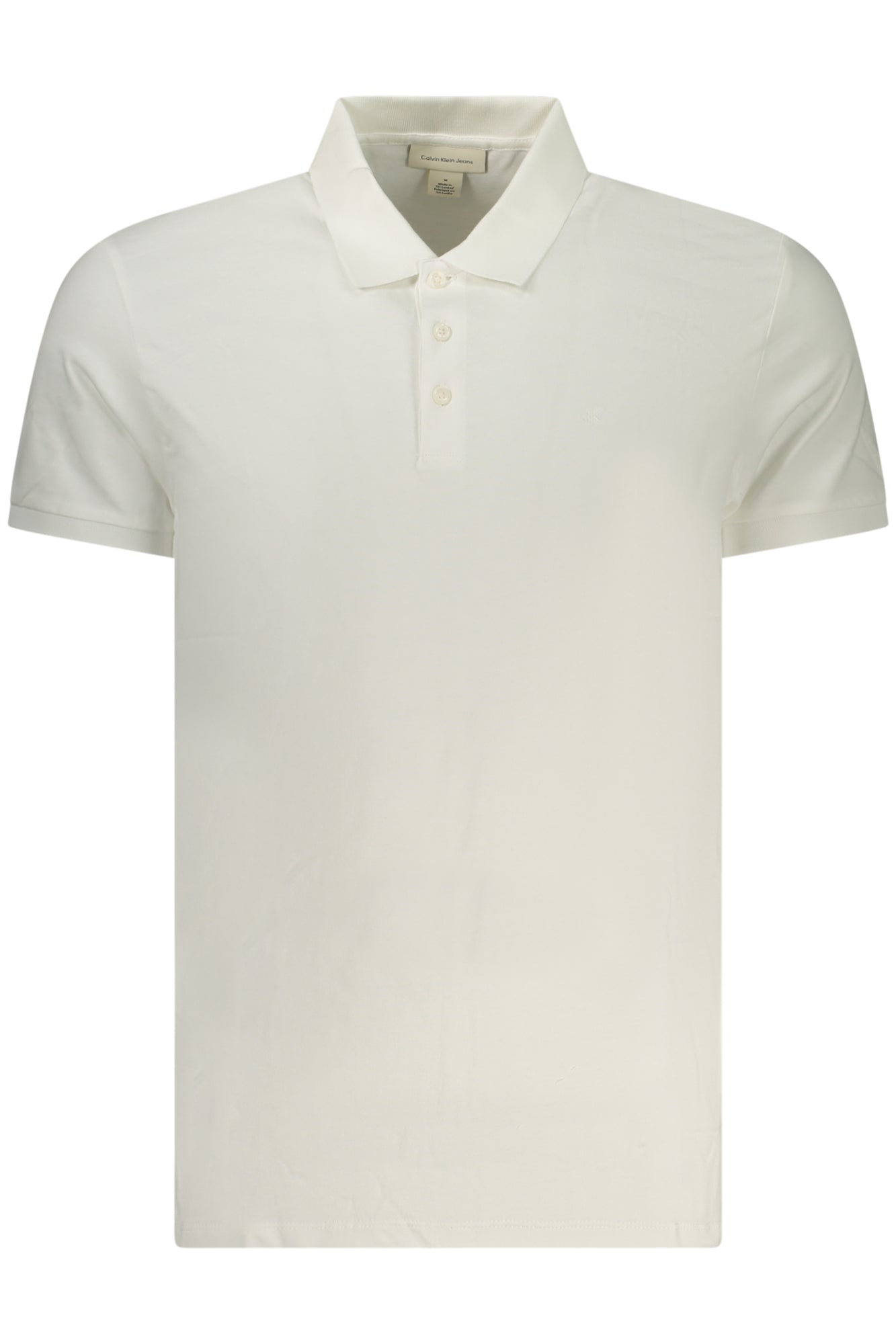 CALVIN KLEIN MEN'S SHORT-SLEEVE POLO SHIRT WHITE