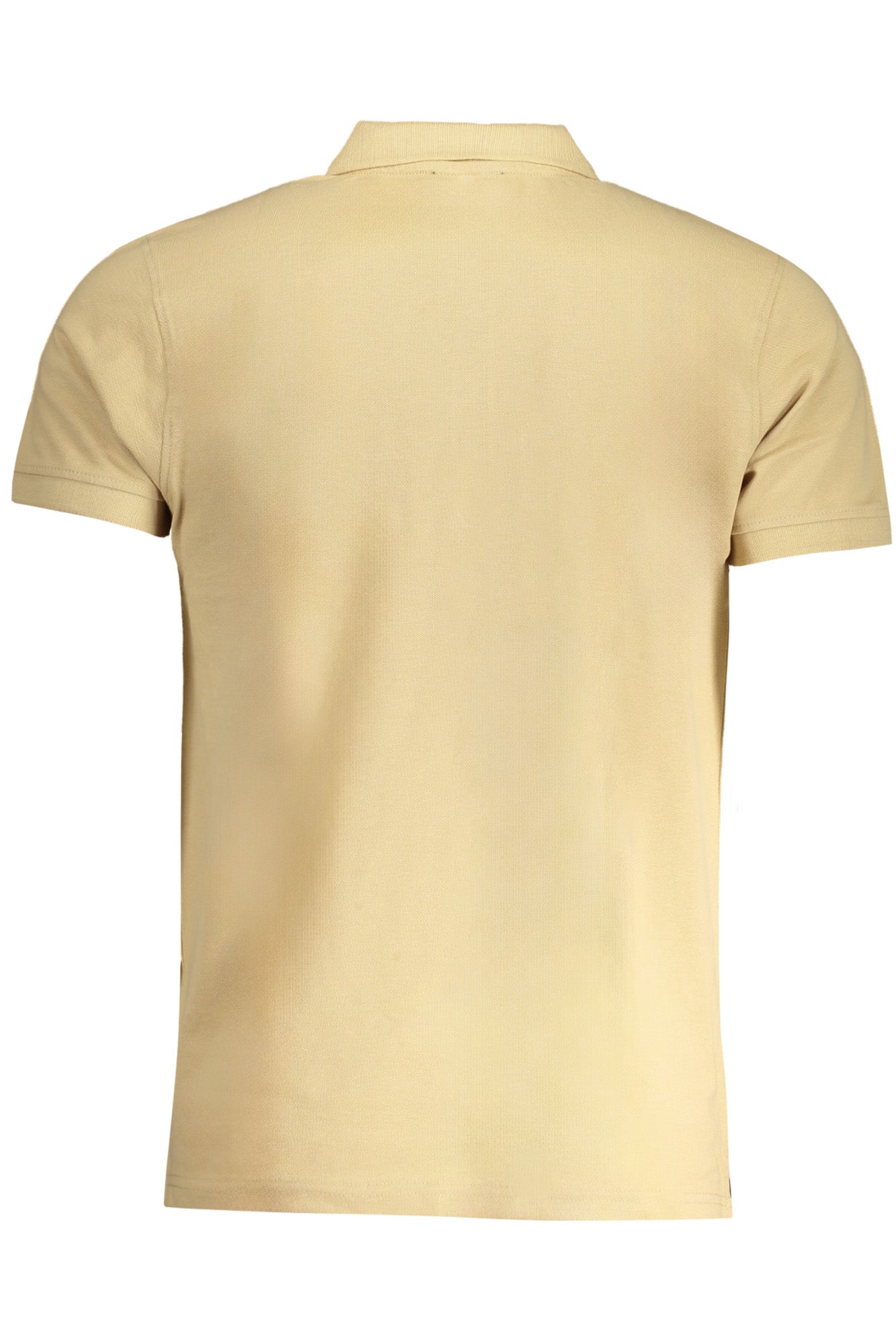 CAVALLI CLASS MEN'S SHORT SLEEVED POLO SHIRT BEIGE