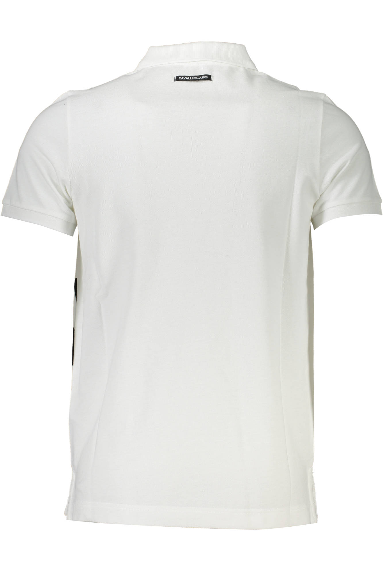 CAVALLI CLASS POLO SHORT SLEEVE MAN WHITE