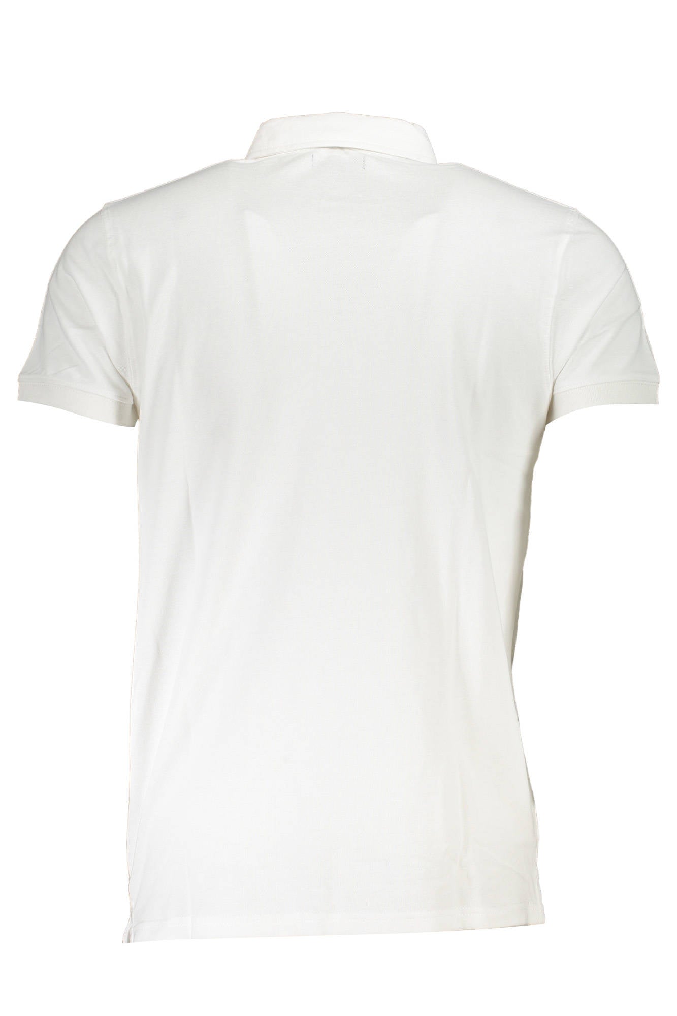CAVALLI CLASS POLO SHORT SLEEVE MAN WHITE