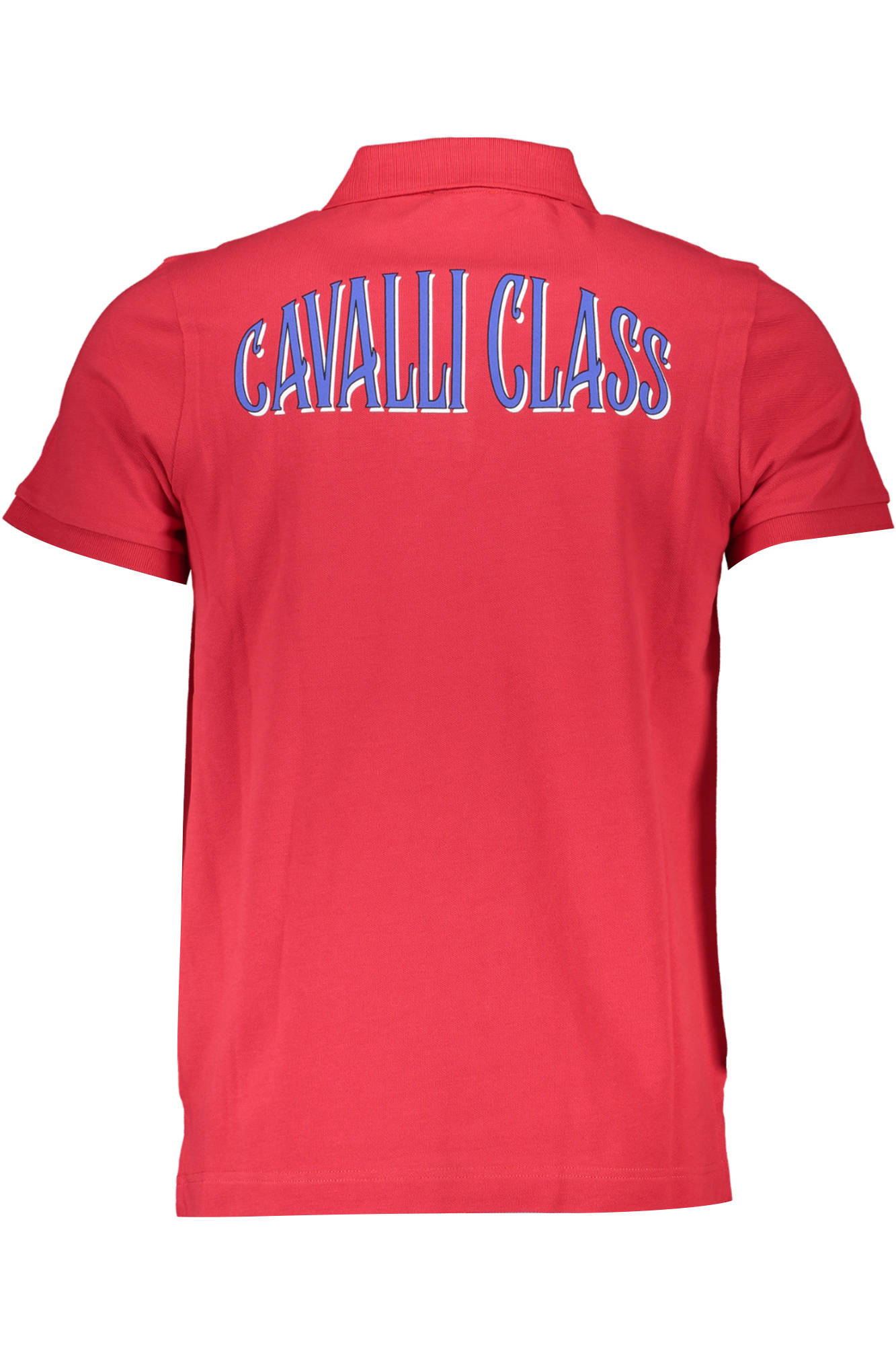 CAVALLI CLASS POLO SHORT SLEEVE MAN RED