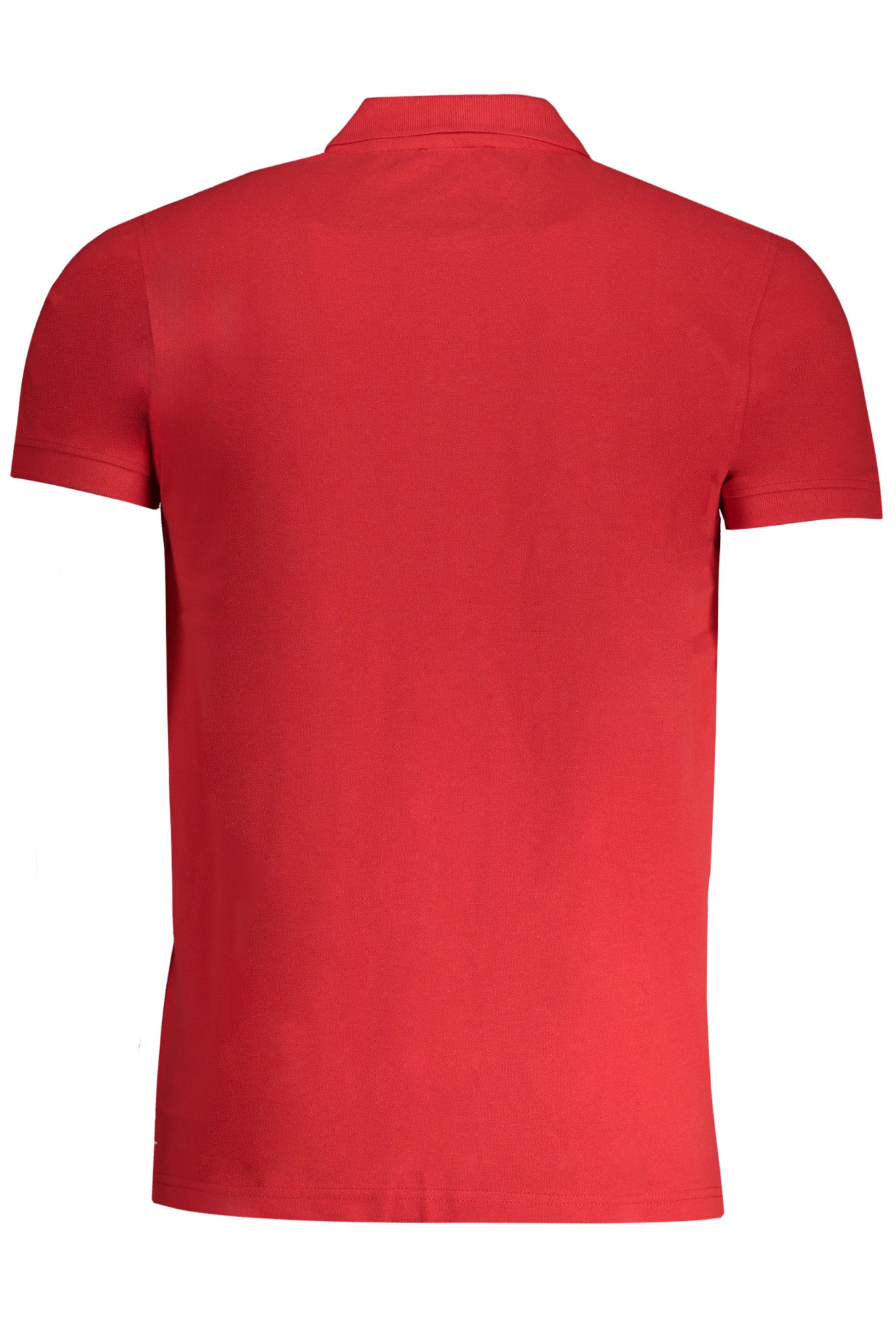 CAVALLI CLASS MEN'S SHORT SLEEVED POLO SHIRT RED
