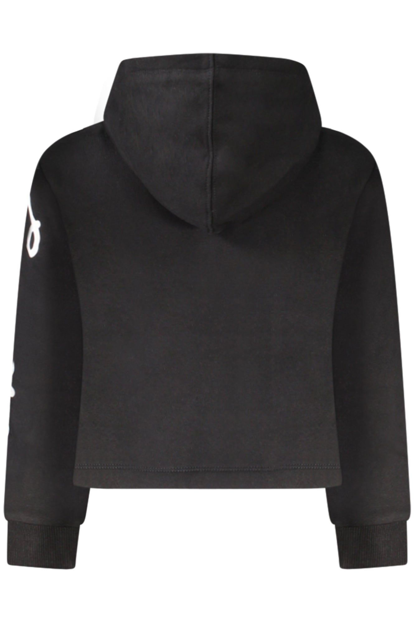 Converse Girls' Zip-Up Hoodie, Black