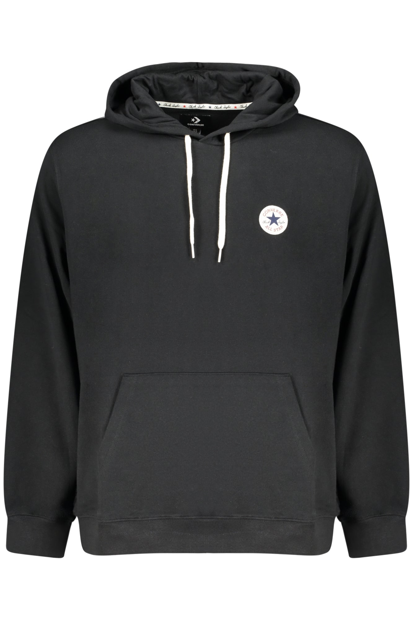 Converse Men's Zip-Up Hoodie, Black
