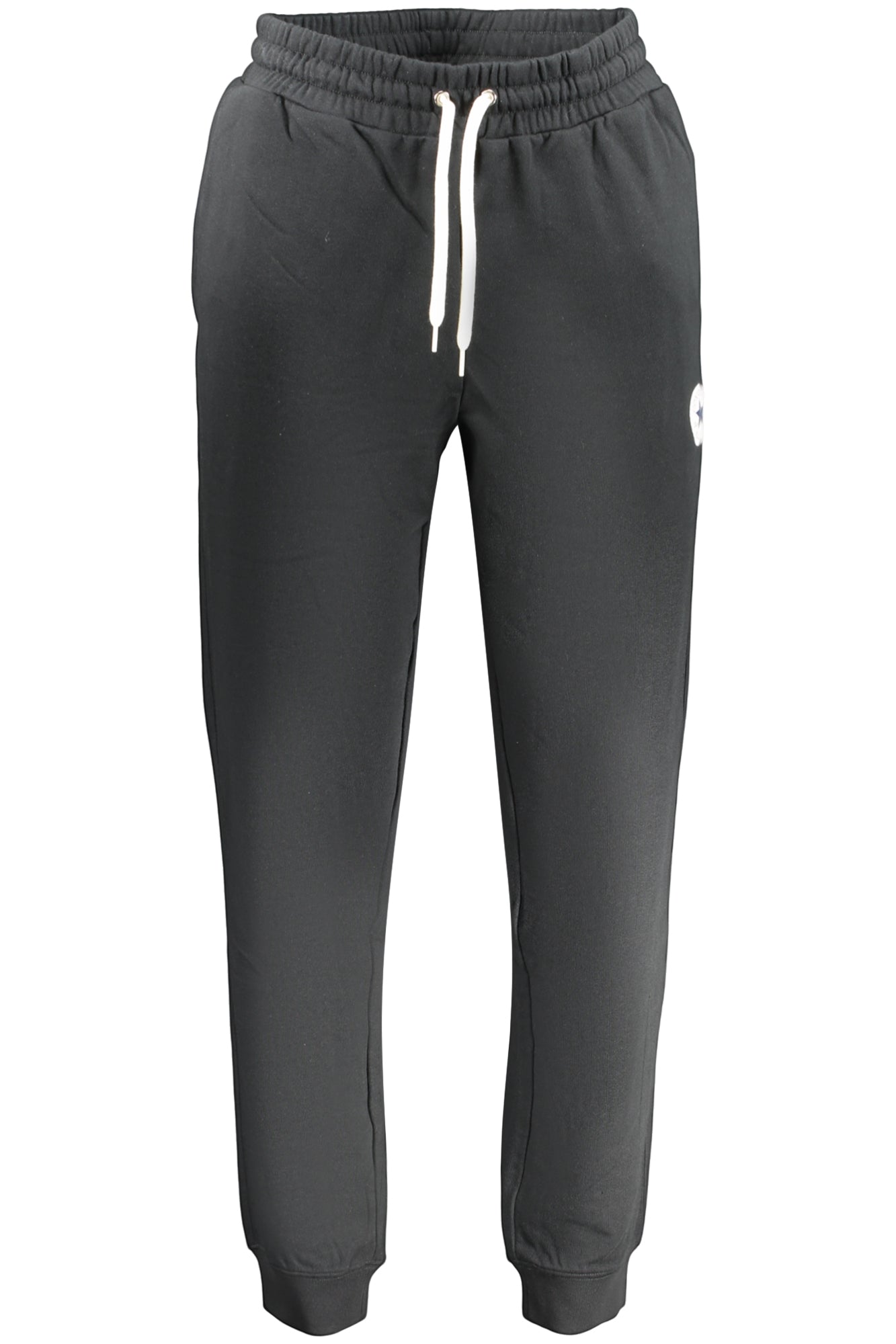 CONVERSE MEN'S BLACK LONG TRACKSUIT PANTS