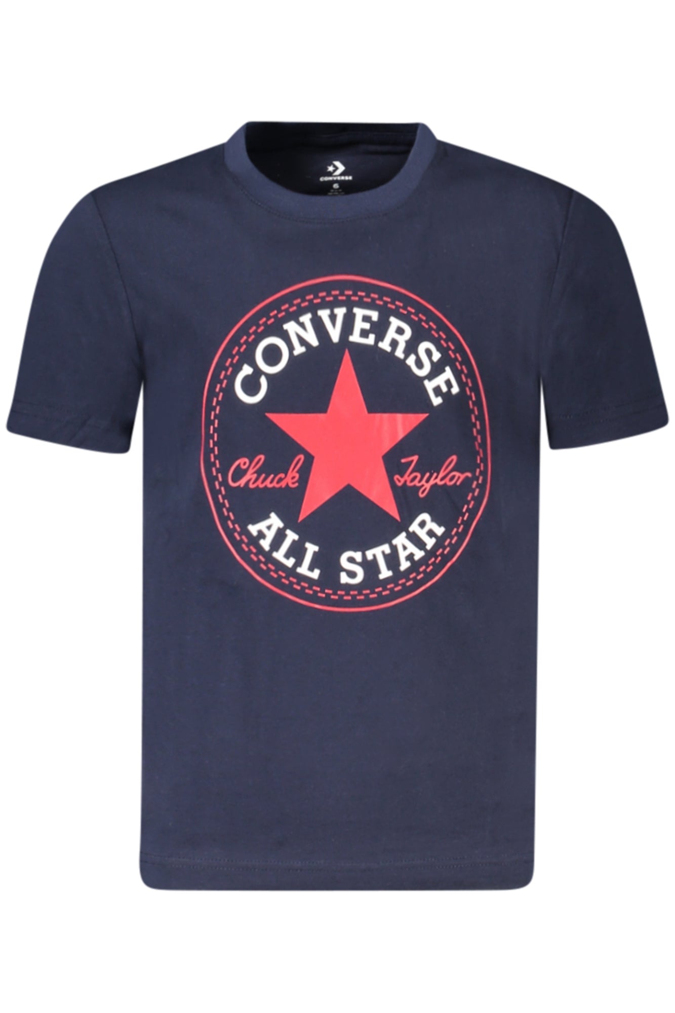 CONVERSE SHORT-SLEEVED T-SHIRT FOR KIDS, BLUE