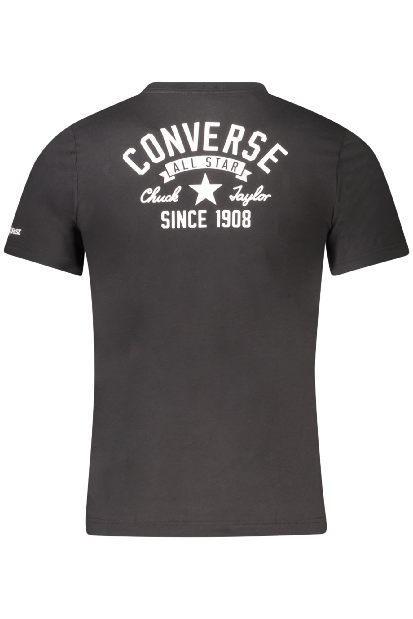 Converse Kids' Short-Sleeved T-Shirt, Black