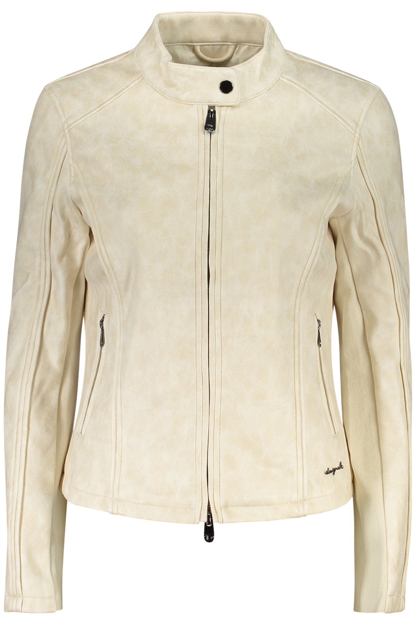 DESIGUAL WOMEN'S WHITE JACKET
