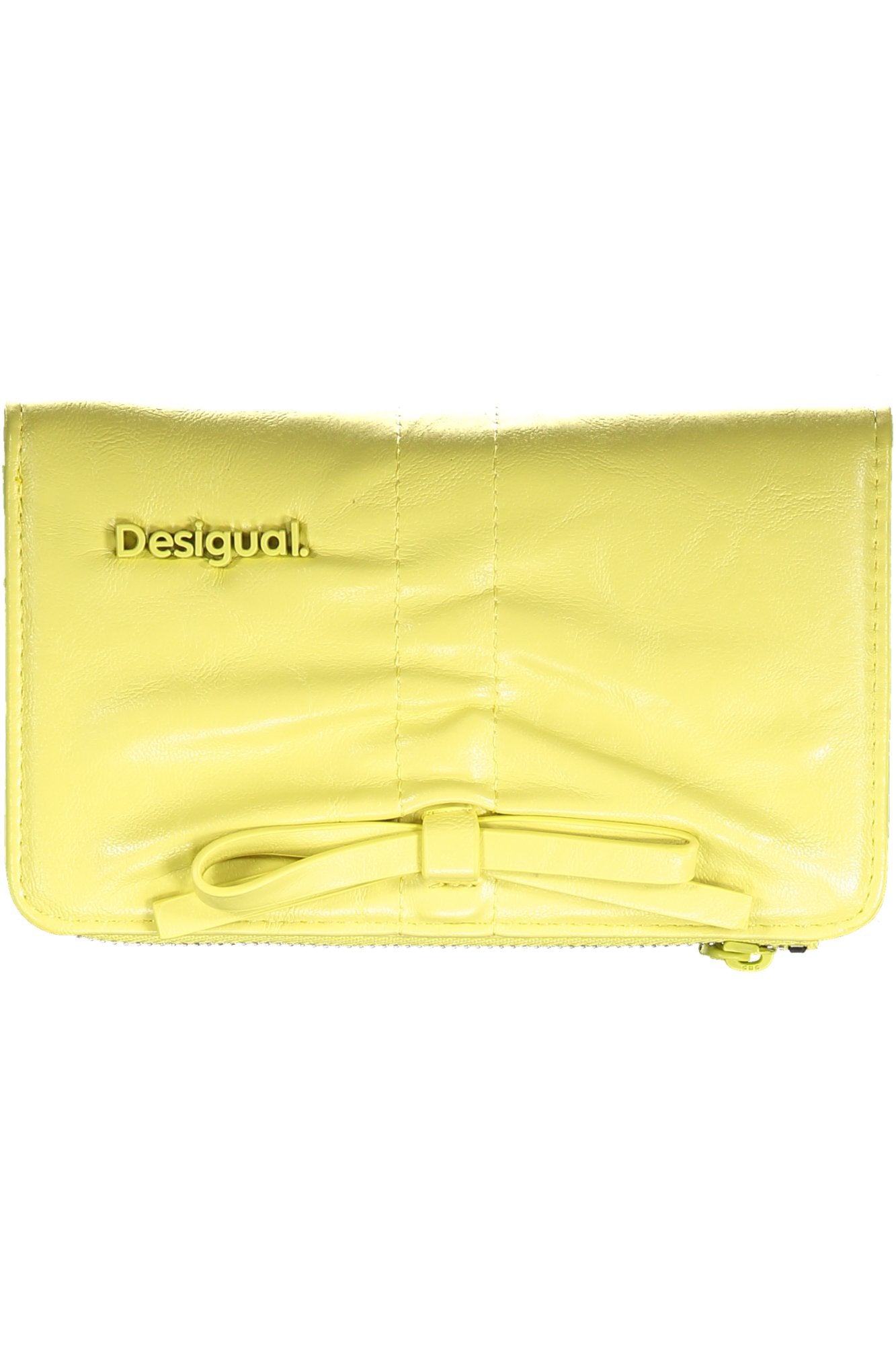 DESIGUAL WOMEN'S YELLOW WALLET