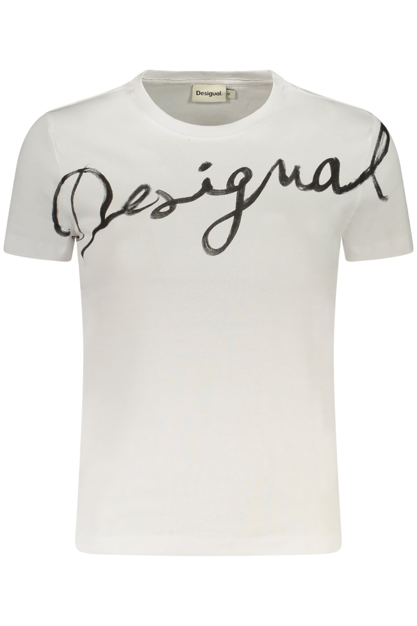 DESIGUAL WOMEN'S SHORT-SLEEVE T-SHIRT WHITE