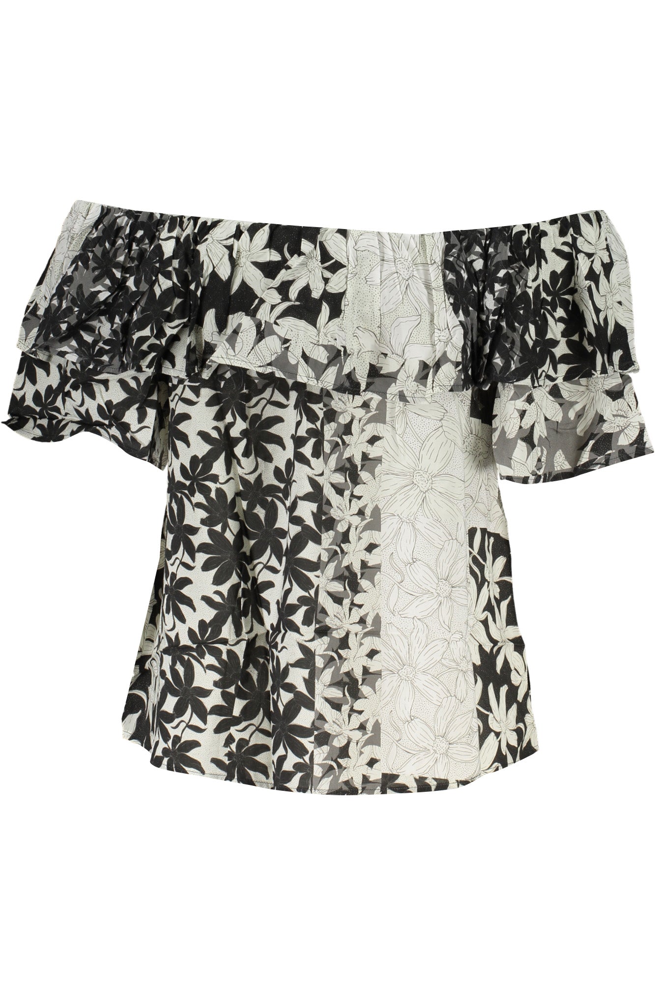 DESIGUAL WOMEN'S SHORT SLEEVE T-SHIRT WHITE