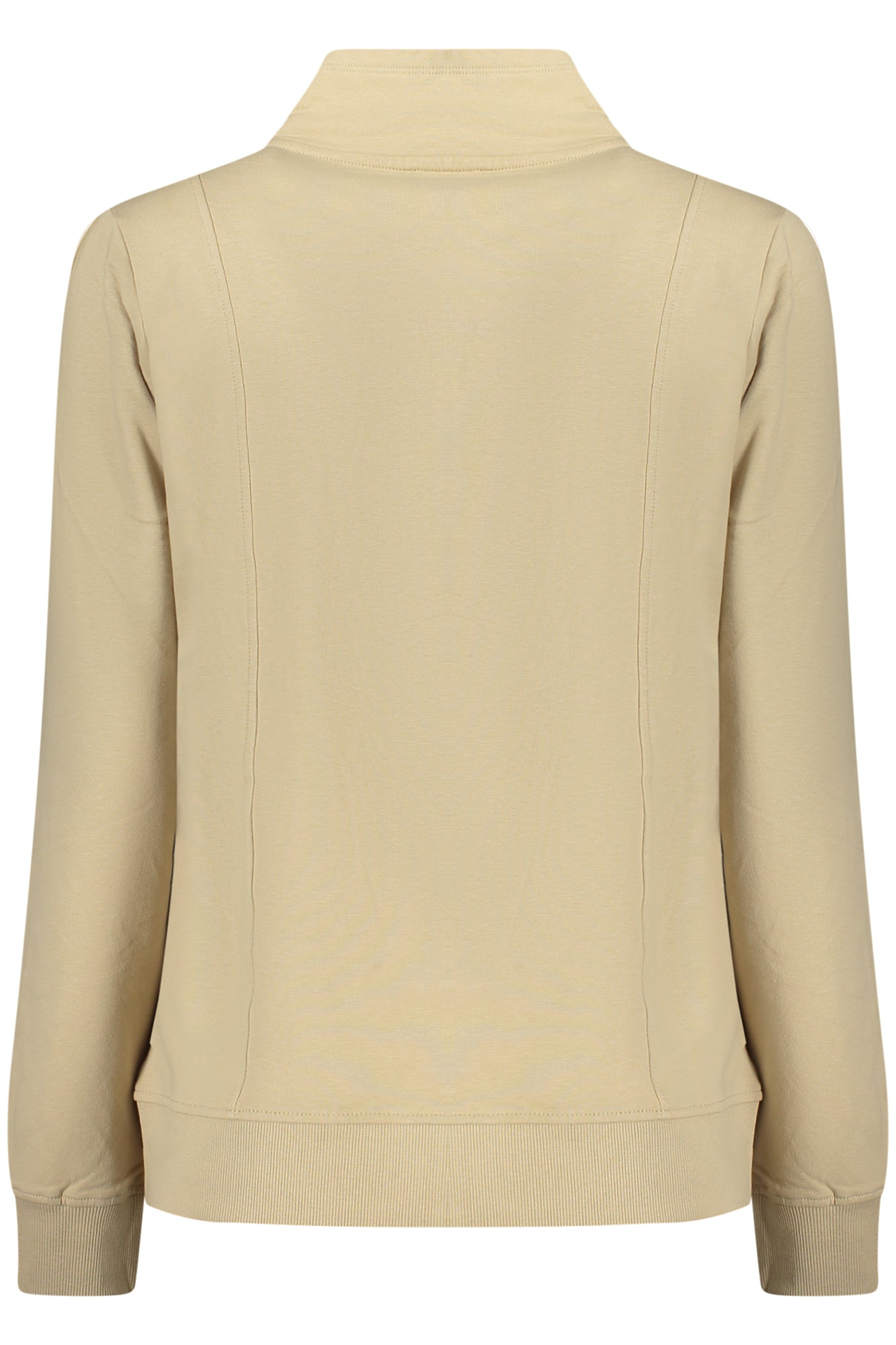 FREDDY WOMEN'S BEIGE ZIP-UP SWEATSHIRT