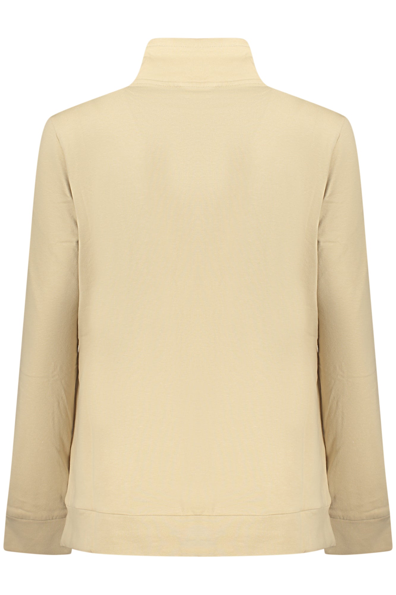 FREDDY WOMEN'S BEIGE ZIP-UP SWEATSHIRT