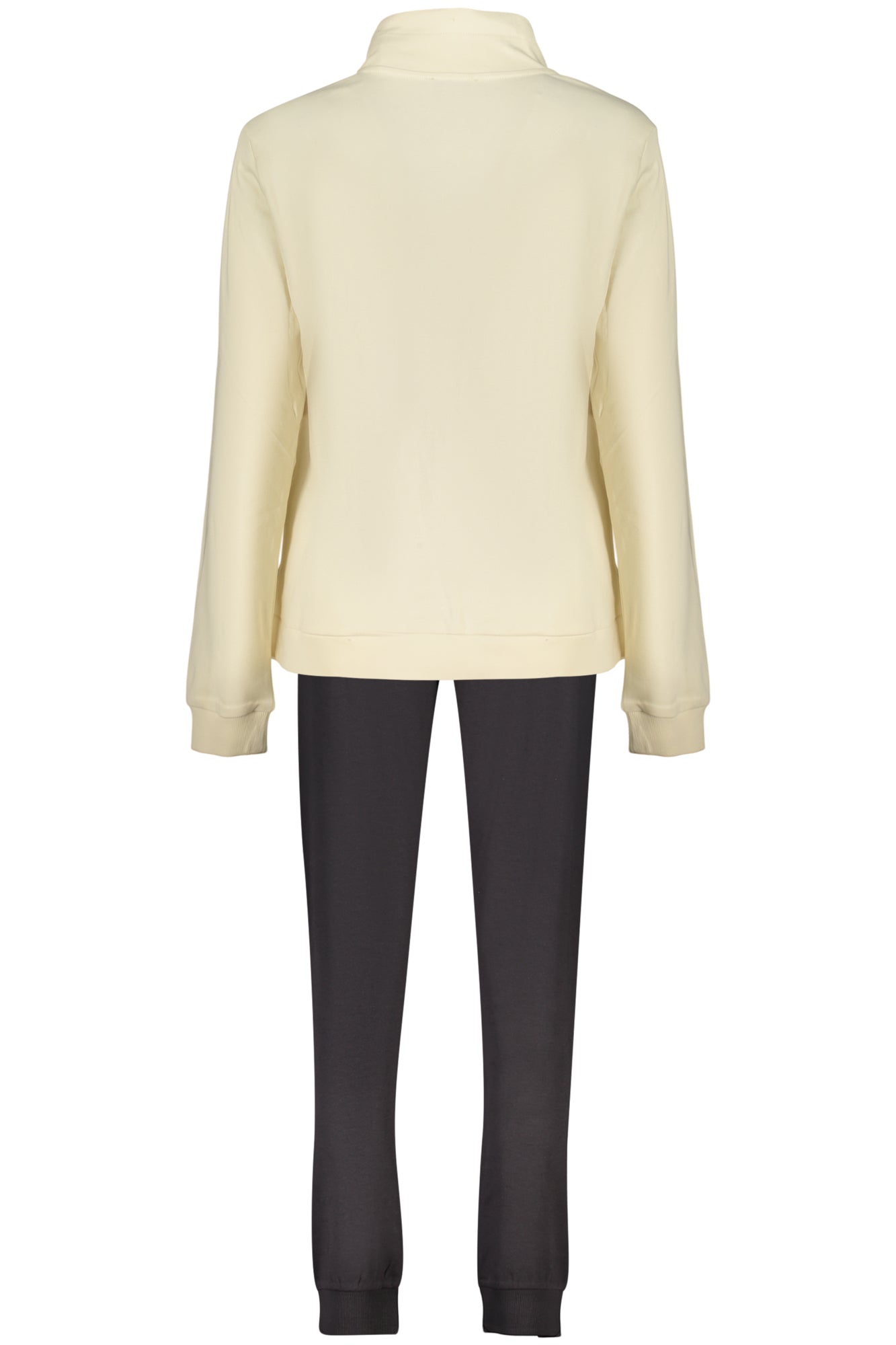 FREDDY WOMEN'S BEIGE ZIP-UP SWEATSHIRT