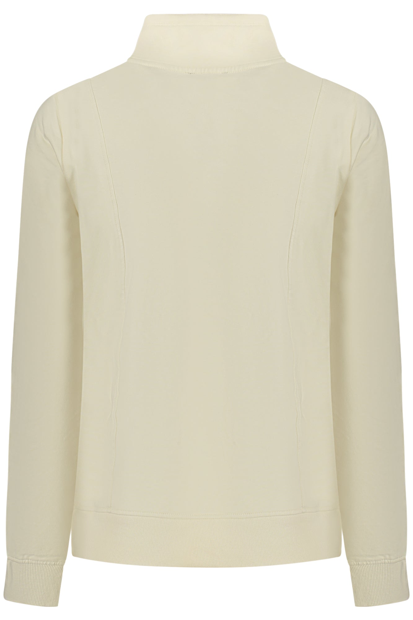 FREDDY WOMEN'S WHITE ZIP-UP SWEATSHIRT