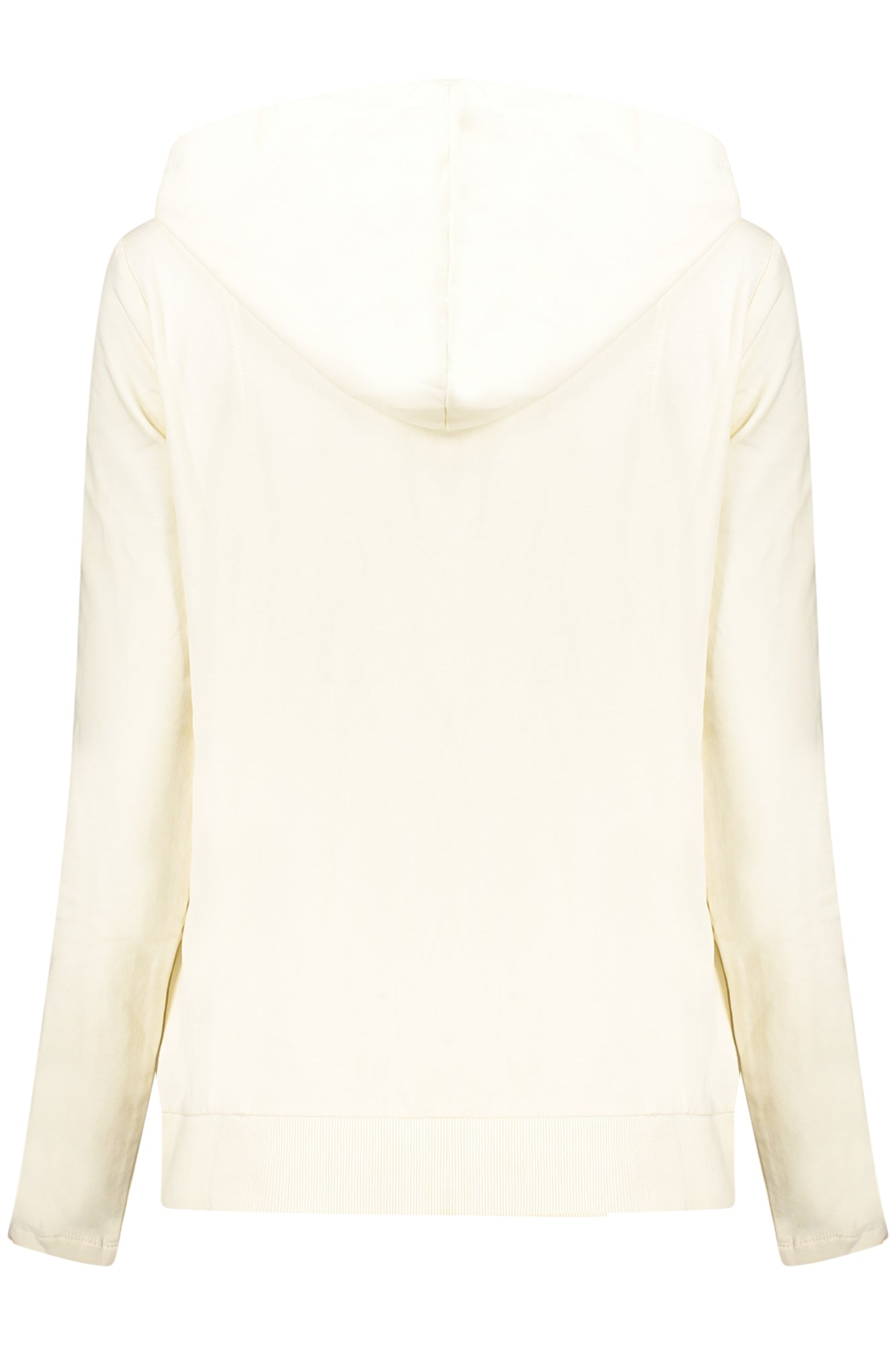 FREDDY WOMEN'S WHITE ZIP-UP SWEATSHIRT