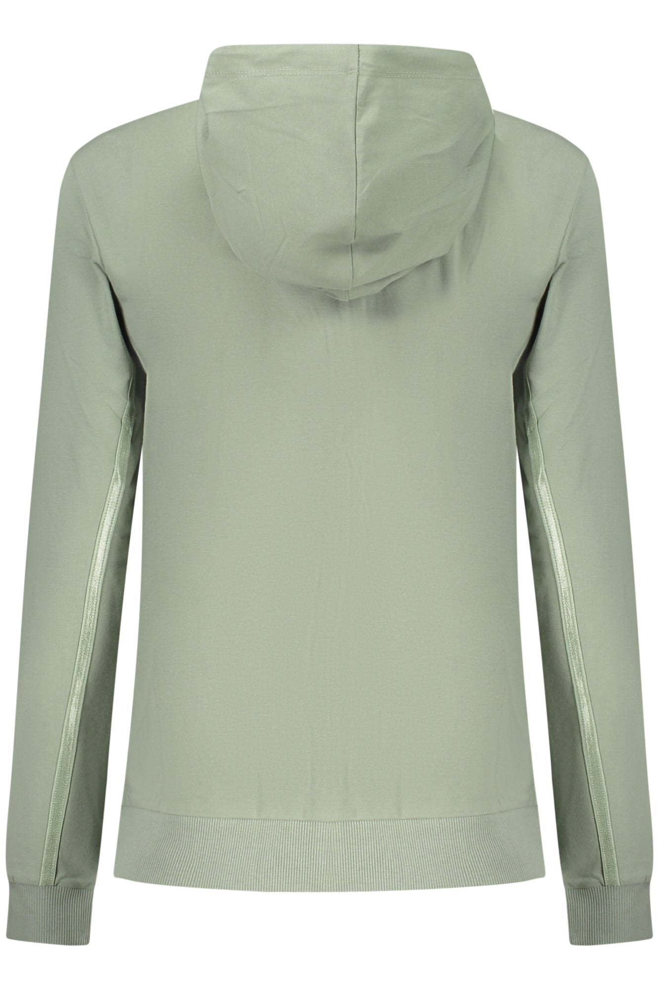 FREDDY WOMEN'S GREEN ZIP-UP SWEATSHIRT