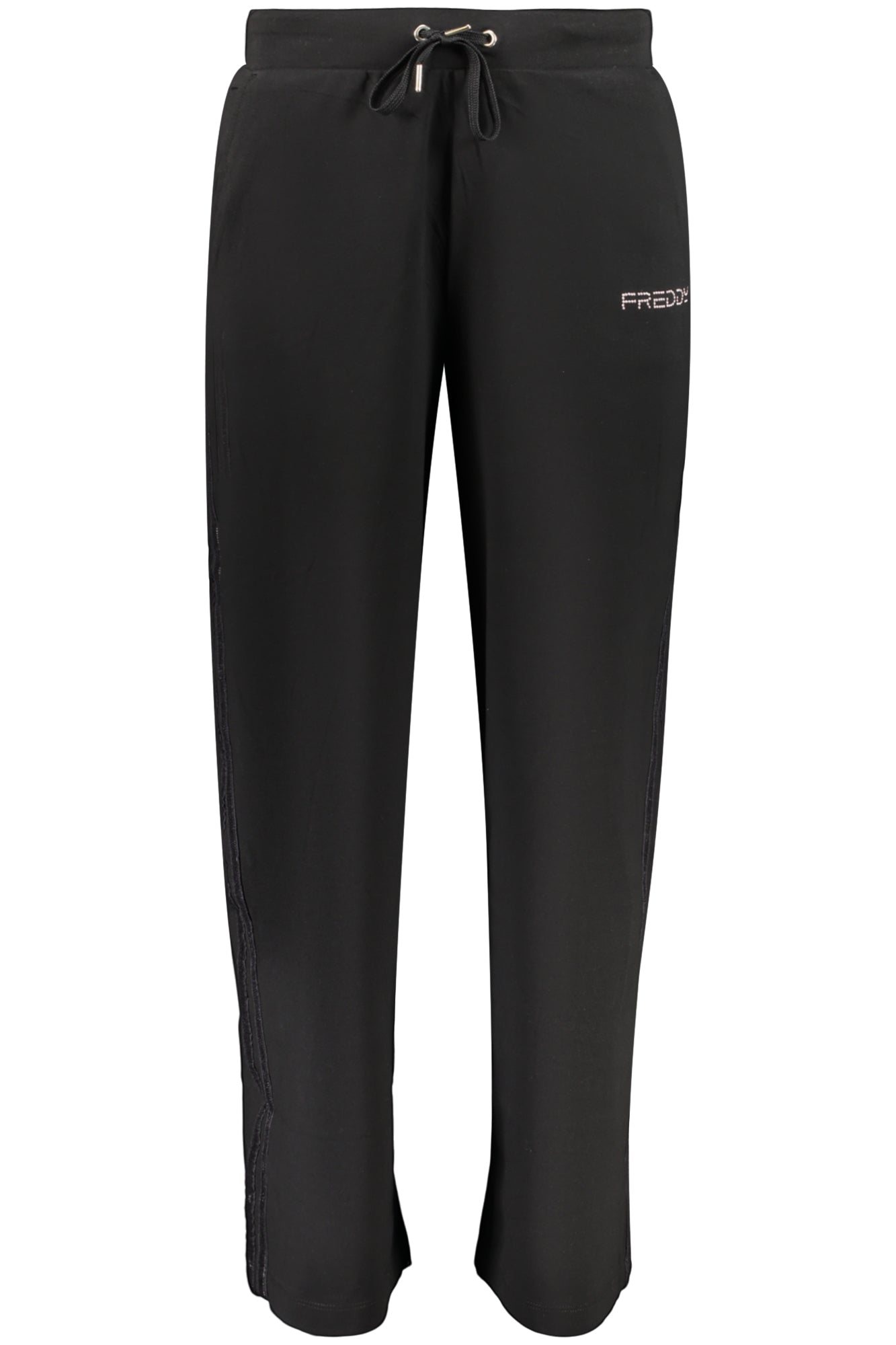 FREDDY WOMEN'S LONG BLACK TRACKSUIT PANTS