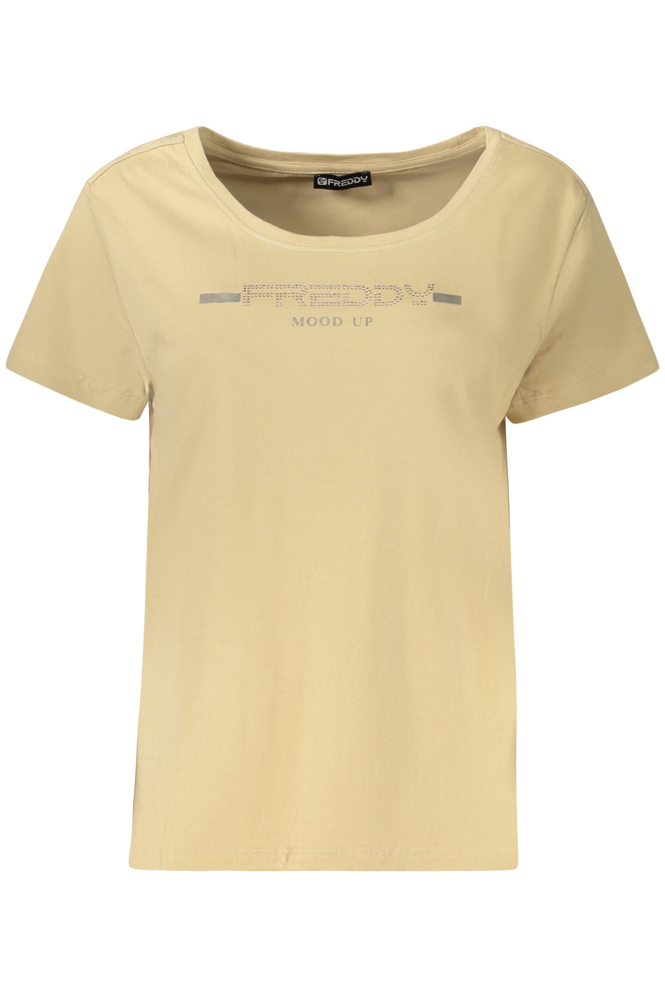 FREDDY WOMEN'S SHORT-SLEEVE T-SHIRT BEIGE