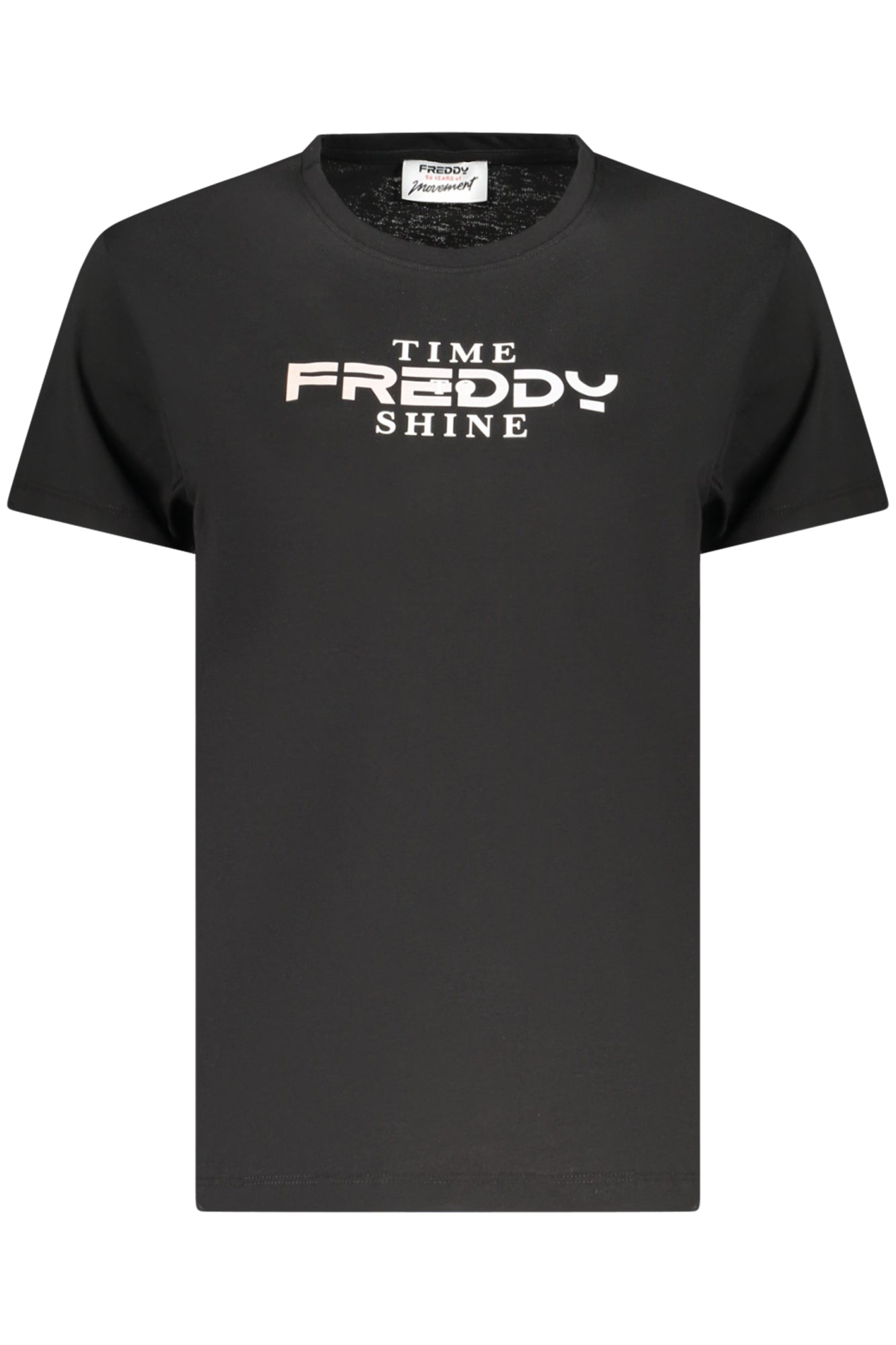 FREDDY WOMEN'S SHORT-SLEEVE T-SHIRT BLACK