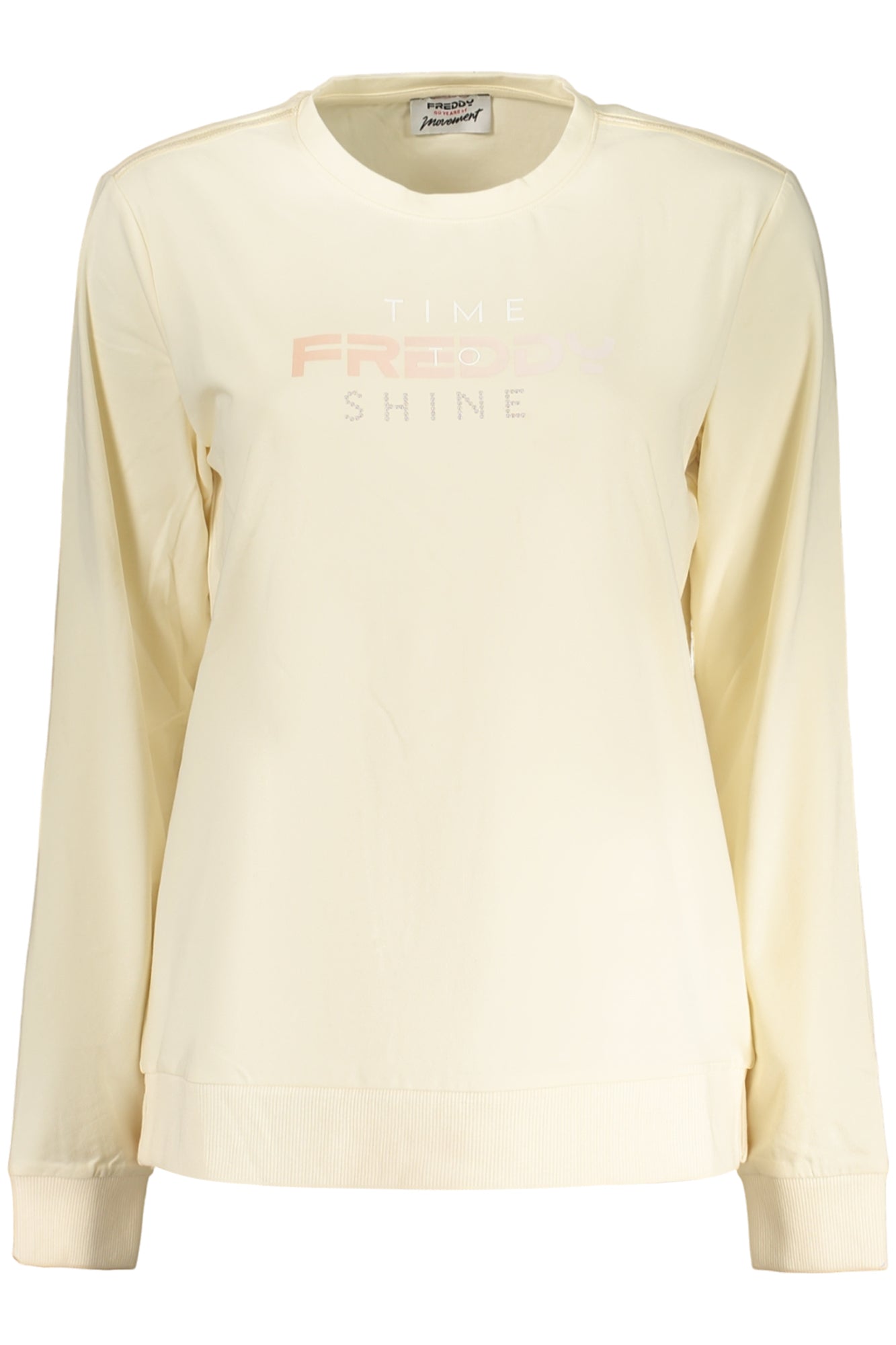 FREDDY WOMEN'S LONG-SLEEVE T-SHIRT BEIGE