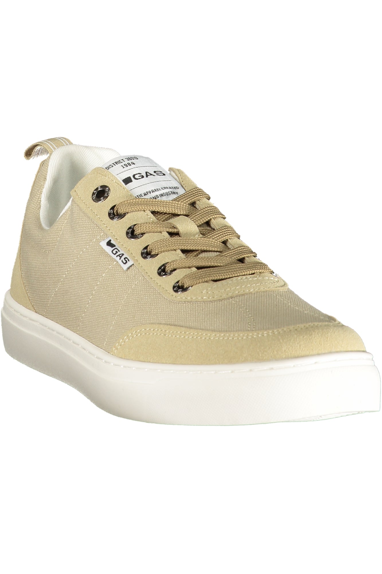GAS MEN'S BEIGE SPORTS FOOTWEAR