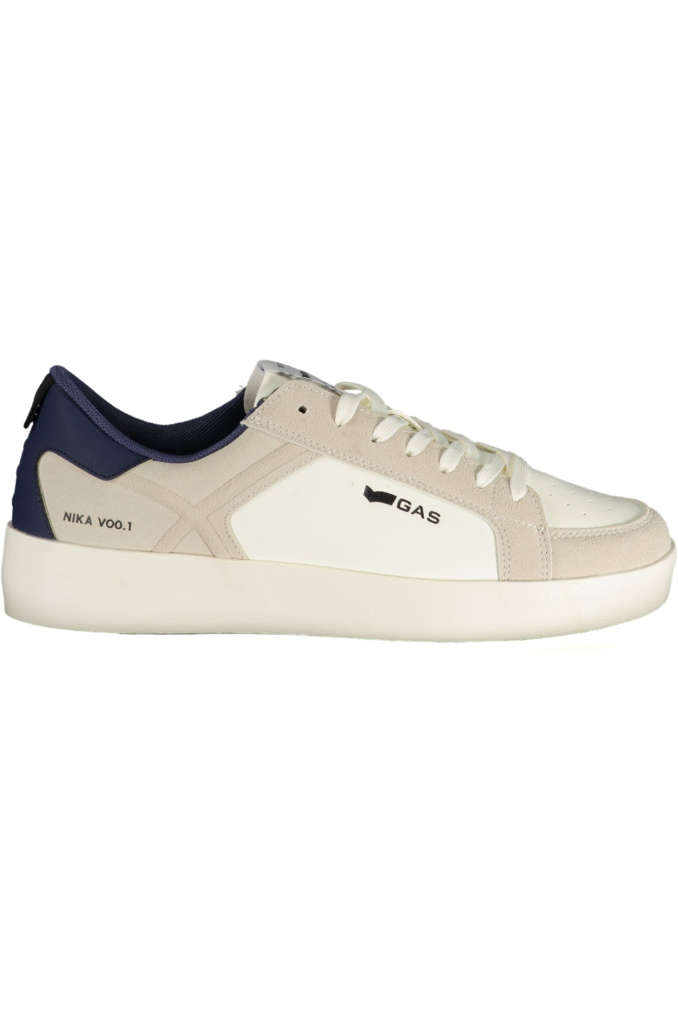GAS MEN'S WHITE SPORTS FOOTWEAR