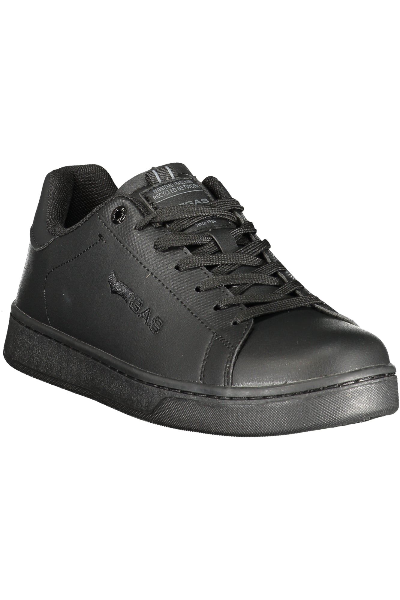 GAS MEN'S BLACK SPORTS FOOTWEAR