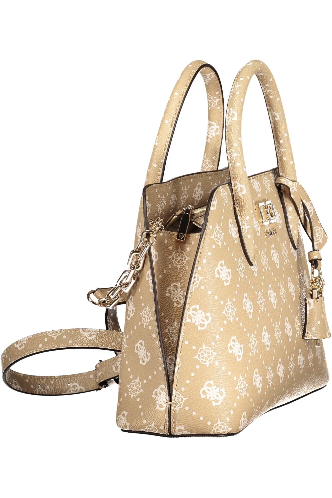 GUESS JEANS WOMEN'S BEIGE BAG