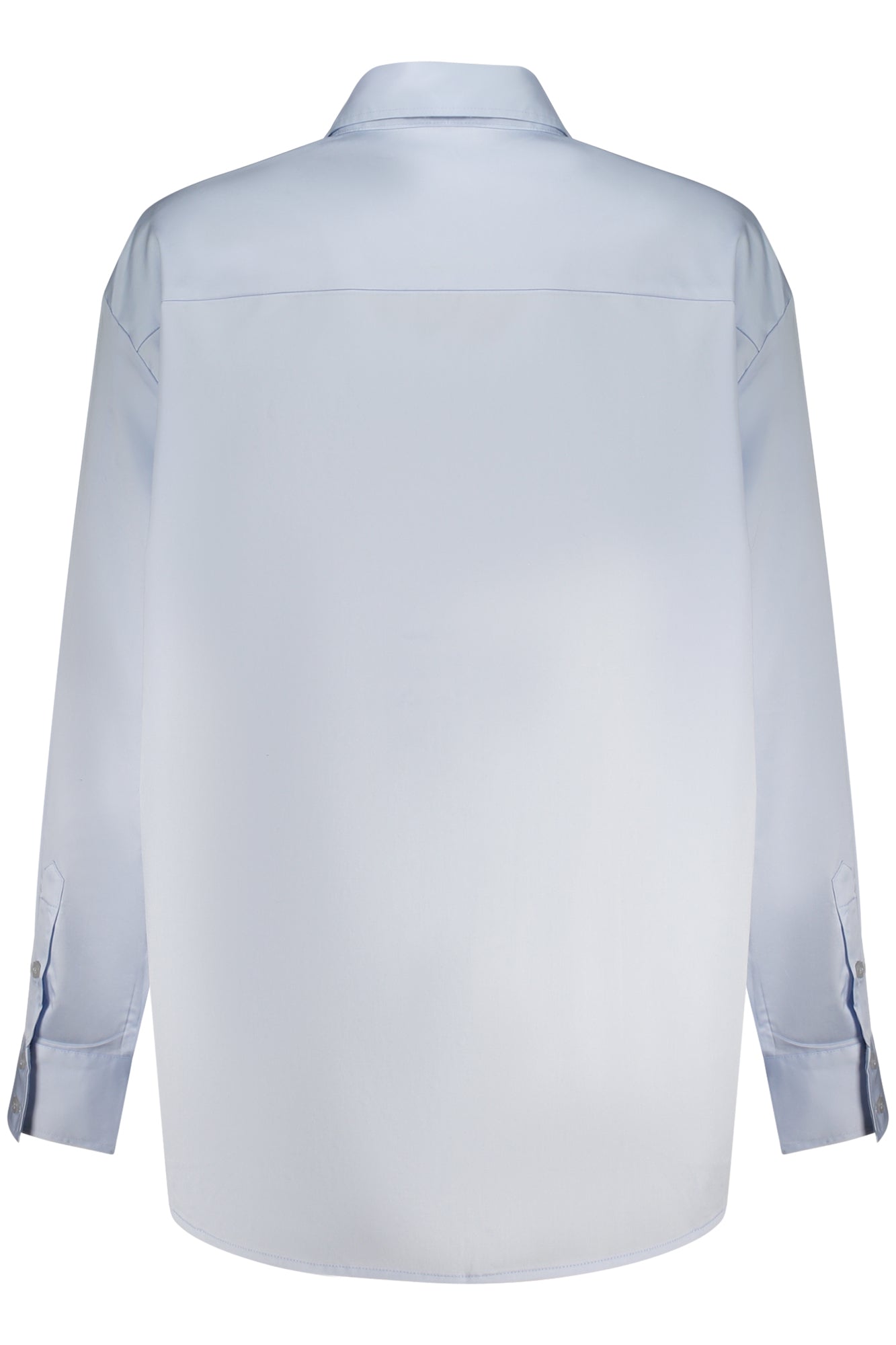 GUESS JEANS WOMEN'S LONG-SLEEVED SHIRT, BLUE